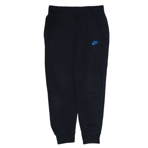Nike Men's Black Fleece Sweatpants Small Regular Fit Activewear
