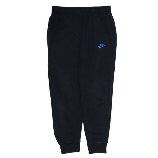 Nike Men's Black Fleece Sweatpants Small Regular Fit Activewear