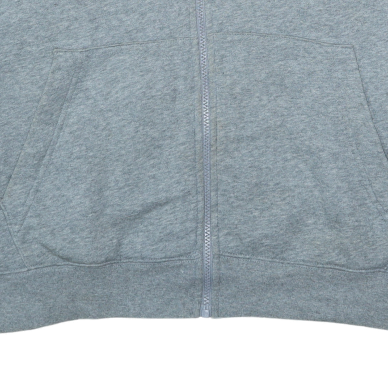 Nike Mens Grey Full Zip Hoodie XL Sportswear Fleece