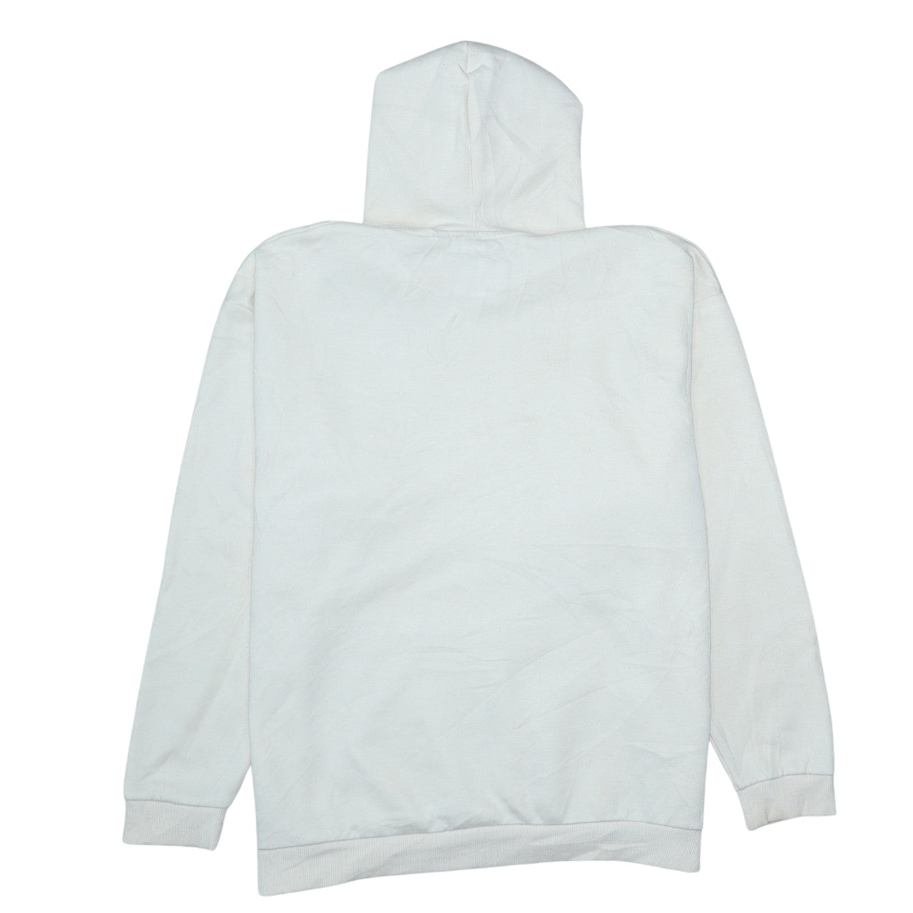 Fila Mens White Pullover Hoodie 2XL Graphic Logo Sweatshirt