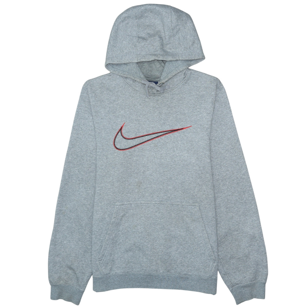 Nike Men’s Grey Pullover Hoodie Small Fleece Sportswear