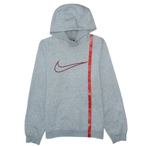 Nike Men’s Grey Pullover Hoodie Small Fleece Sportswear