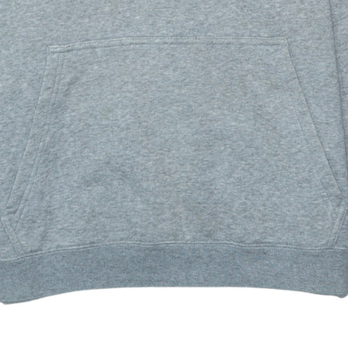 Nike Men’s Grey Pullover Hoodie Small Fleece Sportswear
