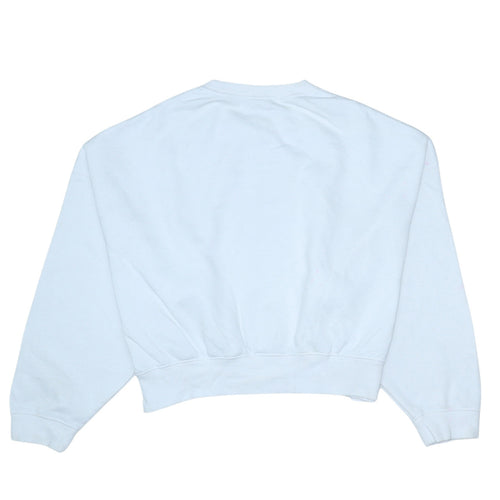 Nike Teens White Pullover Sweatshirt L 146-156cm Logo Crew Neck