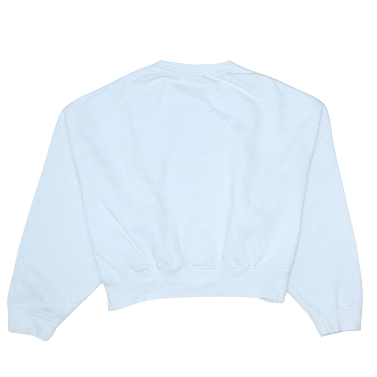 Nike Teens White Pullover Sweatshirt L 146-156cm Logo Crew Neck