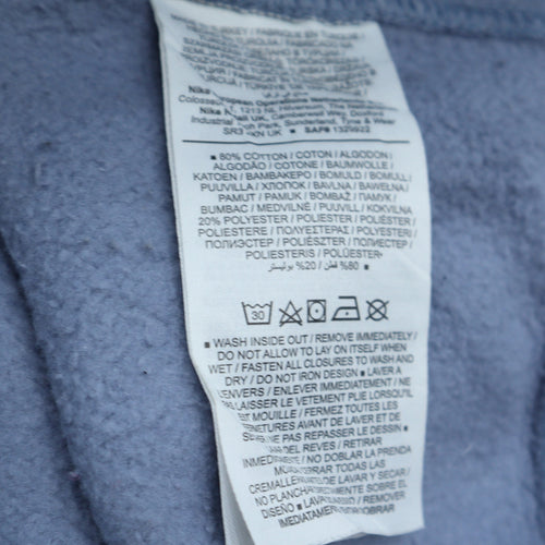 Nike Men's Blue XS 1/2 Zip Fleece Sweatshirt Pullover