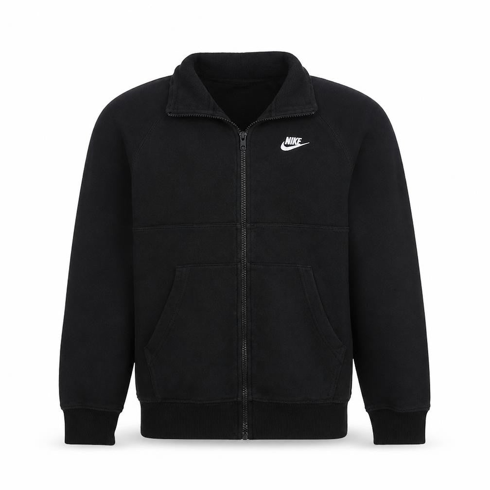 Nike Men's Black XS Full Zip Hoodie Sweatshirt Fleece Cotton Blend