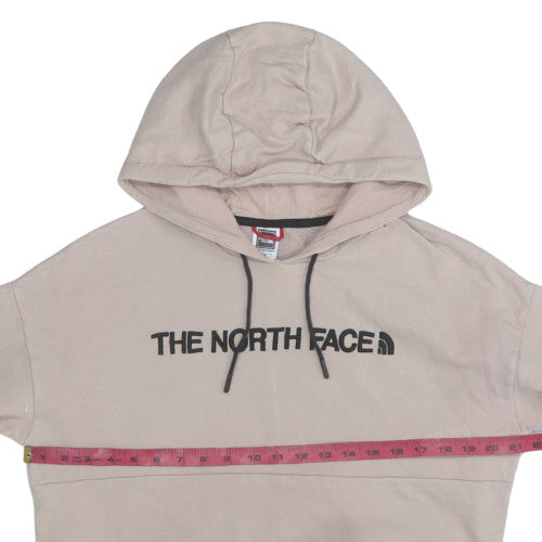 The North Face Womens Beige Cotton Pullover Hoodie Size L