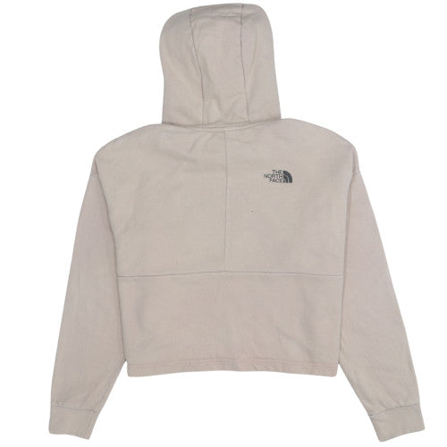 The North Face Womens Beige Cotton Pullover Hoodie Size L