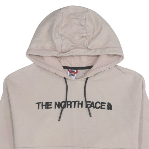 The North Face Womens Beige Cotton Pullover Hoodie Size L