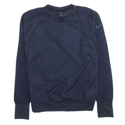 Nike Men's Navy Blue Crew Neck Lightweight Sweatshirt Size S