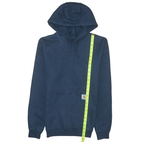 Carhartt Men's Blue Pullover Hoodie XS Heavyweight Fleece