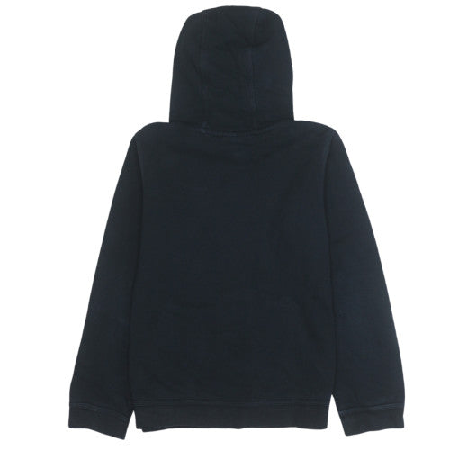 Nike Womens Black Pullover Hoodie L 147-158cm Logo Casual Sweatshirt