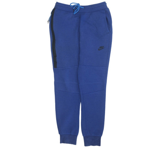 Nike Men's Blue Jogger Sweatpants Size M Cotton Blend Drawstring
