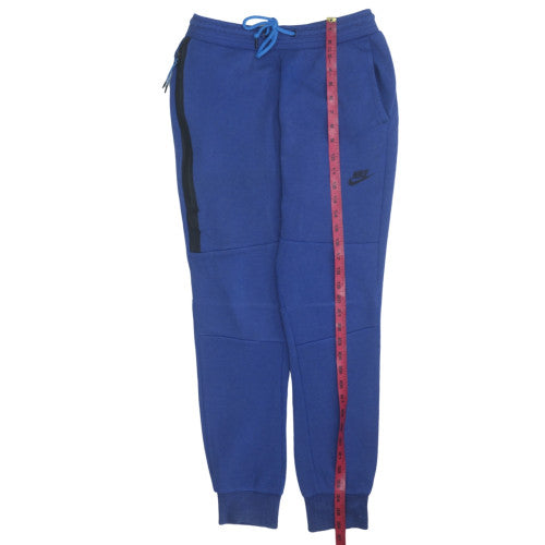 Nike Men's Blue Jogger Sweatpants Size M Cotton Blend Drawstring