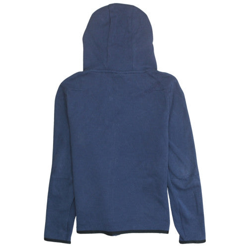 Nike Teens Blue XL Full Zip Hoodie with Logo Design
