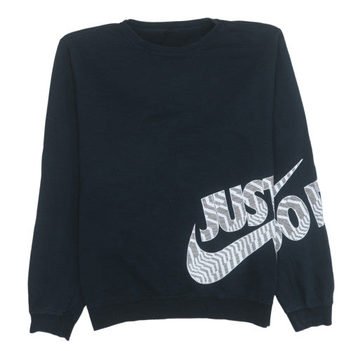 Nike Men's Black Graphic Pullover Sweatshirt M