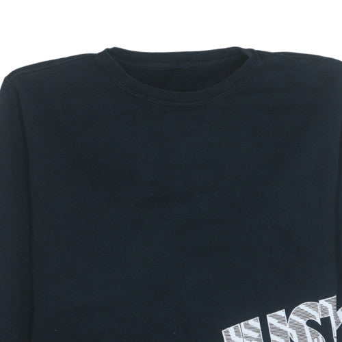 Nike Men's Black Graphic Pullover Sweatshirt M