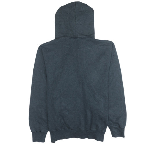 Champion Men's Grey Full Zip Hoodie Size L Vintage Fleece