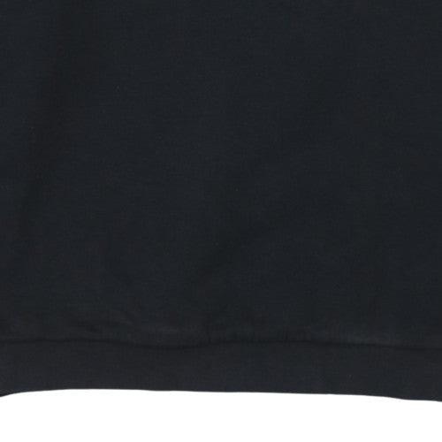 Adidas Womens Black Crew Neck Logo Sweatshirt Size UK 4 Small
