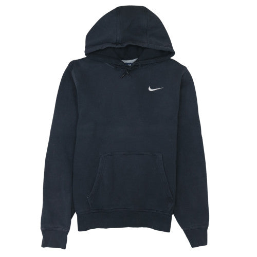 Nike Men's Black Pullover Hoodie Size S Fleece Cotton Blend