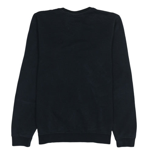 Nike Men's Black Pullover Sweatshirt M Logo Sports Fleece
