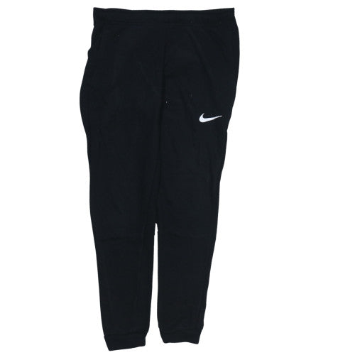 Nike Men's Black Dri-FIT Joggers Tapered Regular Fit Size M