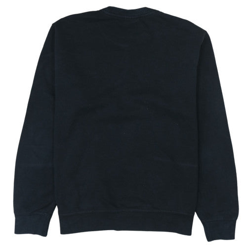 Nike Men's Black Crew Neck Pullover Sweatshirt Medium Fleece