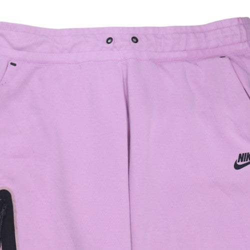 Nike Womens Pink Jogger Sweatpants L Fleece Activewear Trousers