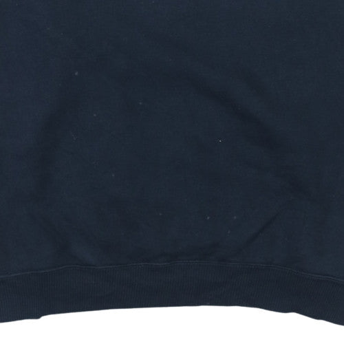 Reebok Men's Blue Crew Neck Pullover Sweatshirt Size L