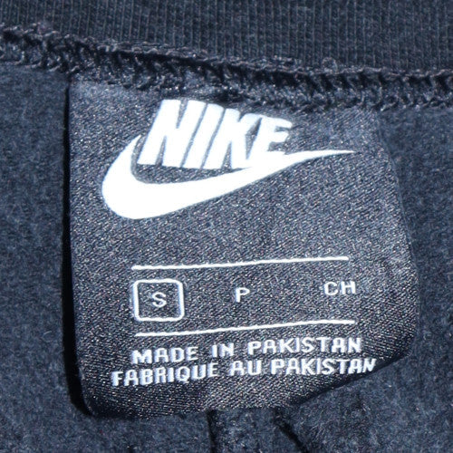 Nike Men's Black Fleece Jogger Trousers Size S Regular Fit