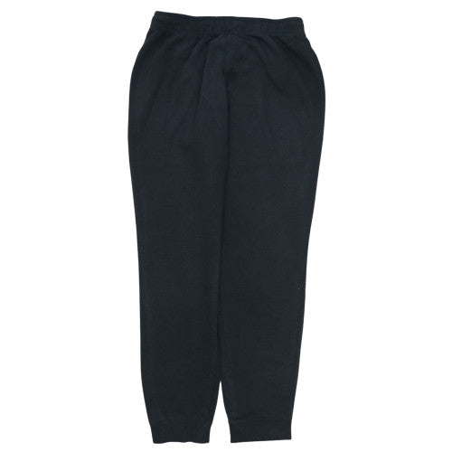Nike Men's Black Jogger Sweatpants L Regular Fit Fleece Tapered