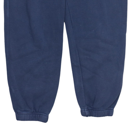 Nike Men's Blue Small Jogger Sweatpants Cotton Blend Elastic Waist