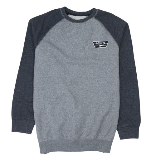 Vans Mens Grey Crew Neck Pullover Sweatshirt XL Regular Fit