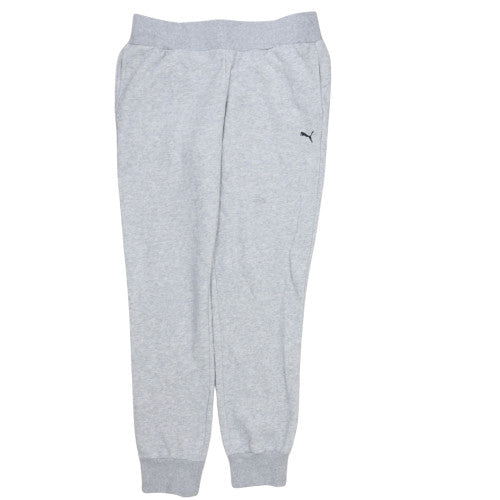Puma Womens Grey Jogger Sweatpants Size 12 Comfortable Loungewear