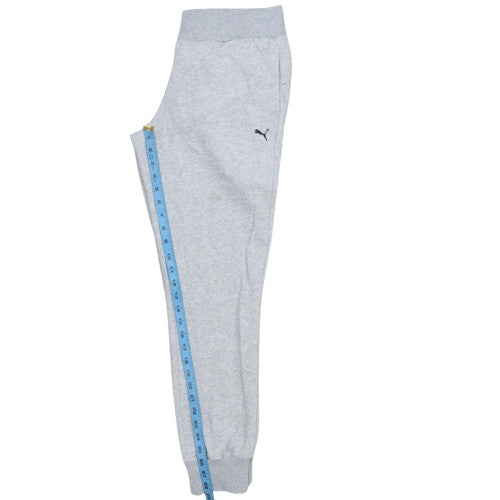 Puma Womens Grey Jogger Sweatpants Size 12 Comfortable Loungewear