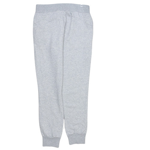 Puma Womens Grey Jogger Sweatpants Size 12 Comfortable Loungewear