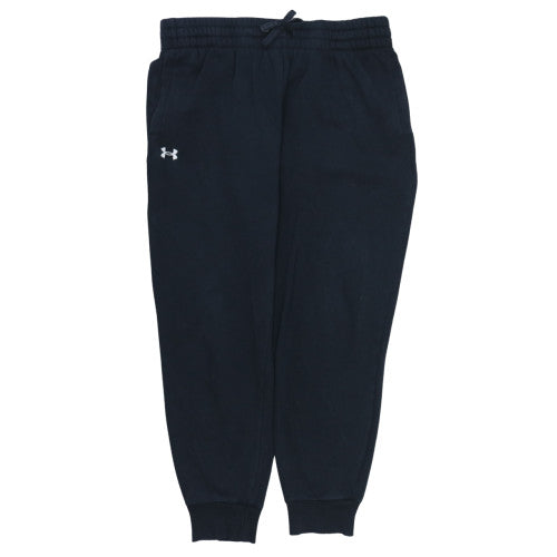 Under Armour Mens Black L Jogger Sweatpants Elastic Waist Sports Trousers