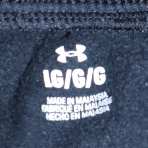 Under Armour Mens Black L Jogger Sweatpants Elastic Waist Sports Trousers