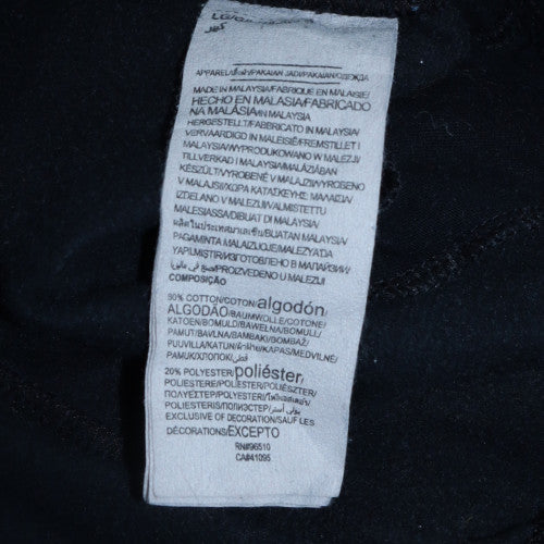 Under Armour Mens Black L Jogger Sweatpants Elastic Waist Sports Trousers