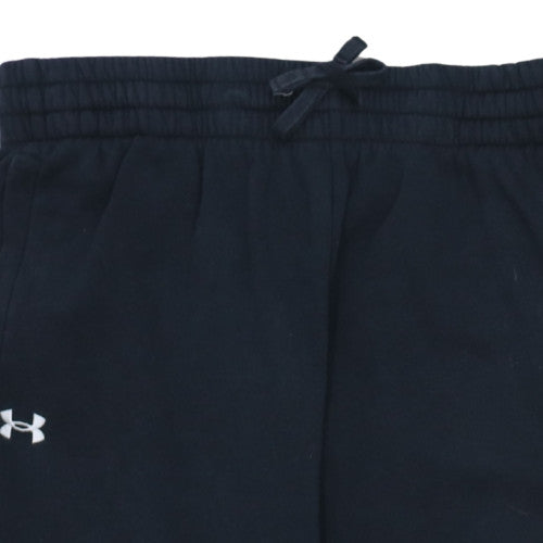 Under Armour Mens Black L Jogger Sweatpants Elastic Waist Sports Trousers