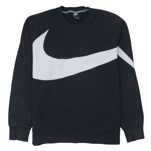Nike Men's Black XL Pullover Crew Neck Sweatshirt with Logo