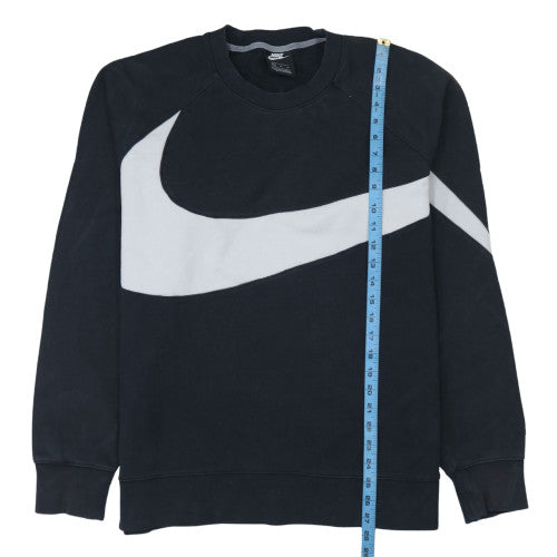 Nike Men's Black XL Pullover Crew Neck Sweatshirt with Logo
