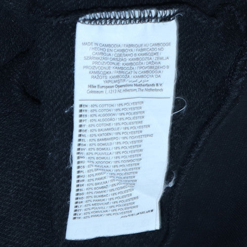 Nike Men's Black XL Pullover Crew Neck Sweatshirt with Logo