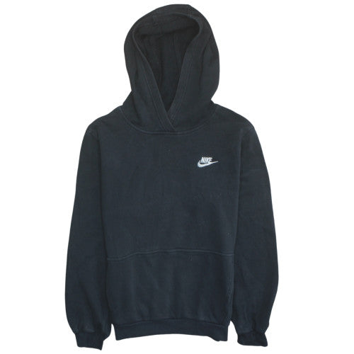 Nike Boys Black XL Pullover Hoodie Fleece Sweatshirt 158-170cm