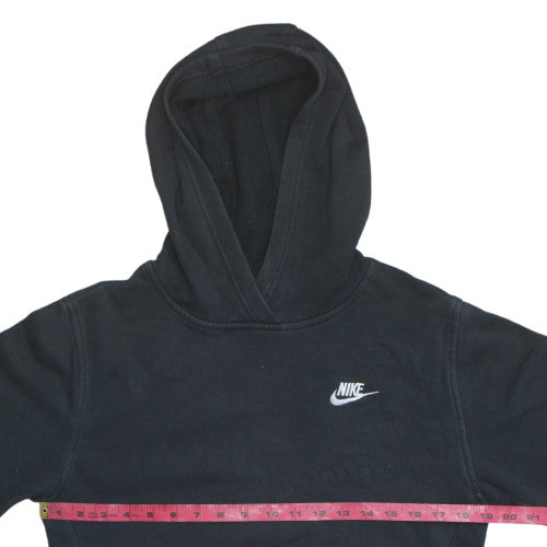 Nike Boys Black XL Pullover Hoodie Fleece Sweatshirt 158-170cm