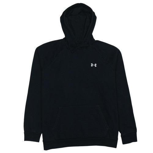 Under Armour Men's Black XL Pullover Hoodie with Logo