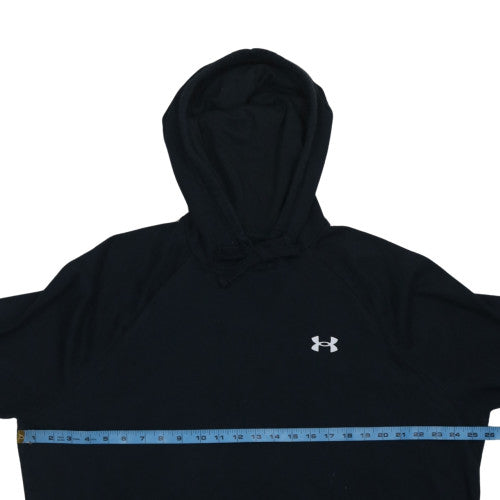 Under Armour Men's Black XL Pullover Hoodie with Logo