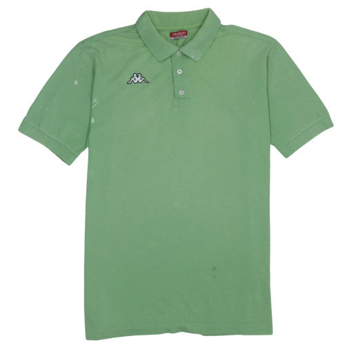 Kappa Men's Green XL Polo Shirt Cotton Short Sleeve Classic Fit