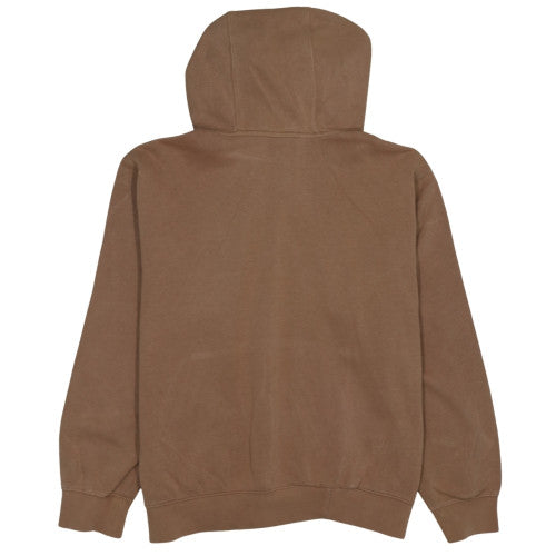 Nike Men's Brown Pullover Hoodie L Regular Fit Fleece